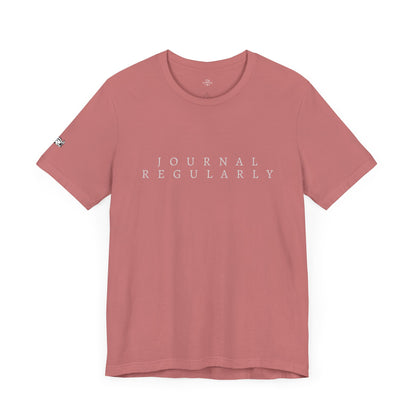 Strains 'Journal Regularly' T-shirt