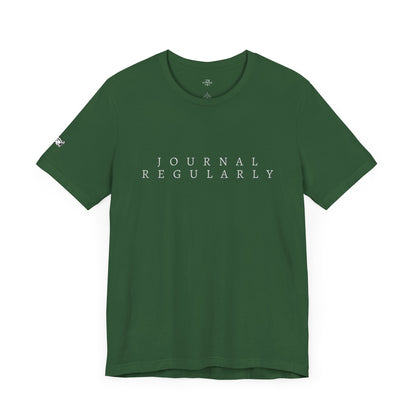 Strains 'Journal Regularly' T-shirt