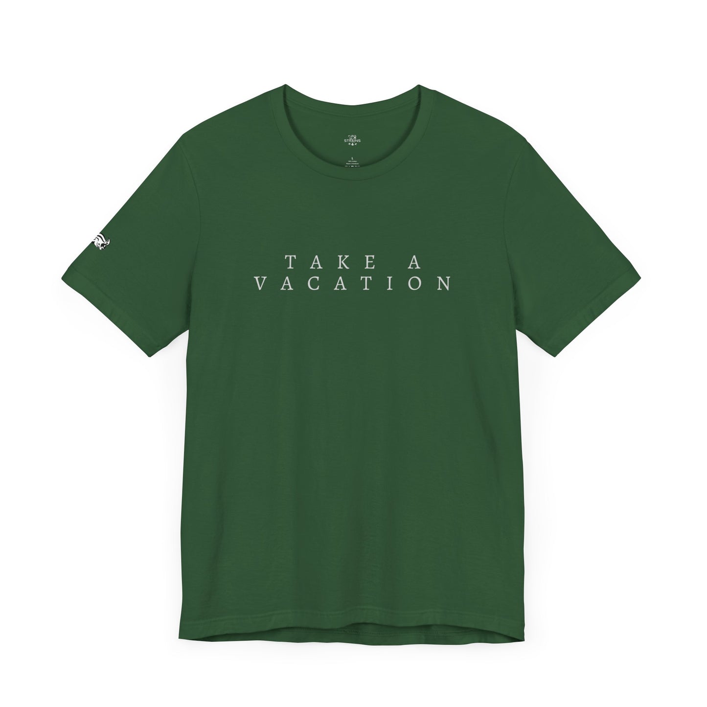 Camiseta de Strains 'Take A Vacation'